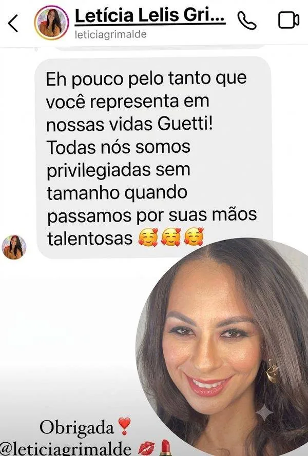 Depoimento de Letícia Grimalde sobre o trabalho de Guetti Reis